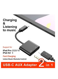 ELTRAZONE USB C to 3.5mm Headphone Adapter,60W Fast Charge,Type C Audio Jack Earphone Aux Converter Work for iPad Pro/Air 4,Samsung Galaxy S21/S20/FE 5G/+/Ultra/ Note 20/10/Plus Google Pixel 4/3/2 XL  - Image 4