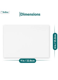 EnDoc 6X9 Envelopes Self Seal 250 Pack Designed For Photography Oversized Weddings School & Office Bulk Pack 28 Lb Open Side Booklet White Envelope.  - Image 3