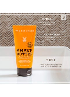 Van der Hagen Shave Butter Best Shave 3 Pack (6 Oz/Tube)  - Image 2