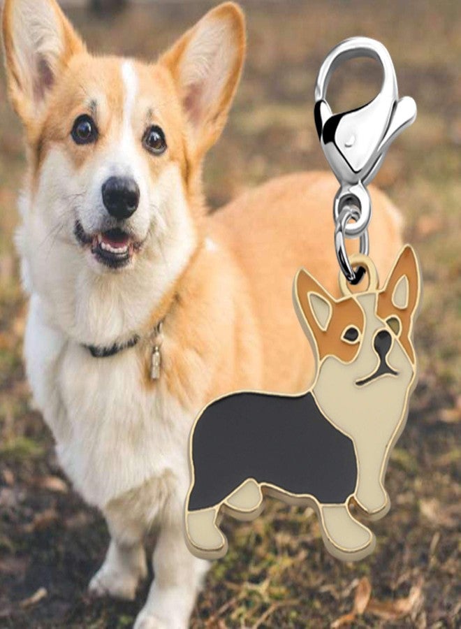 FEELMEM Corgi Dog Zipper Cute Corgi Dog Pendant Clip On Charm Animal Jewelry Corgi Gift For Pet Lover - Image 5