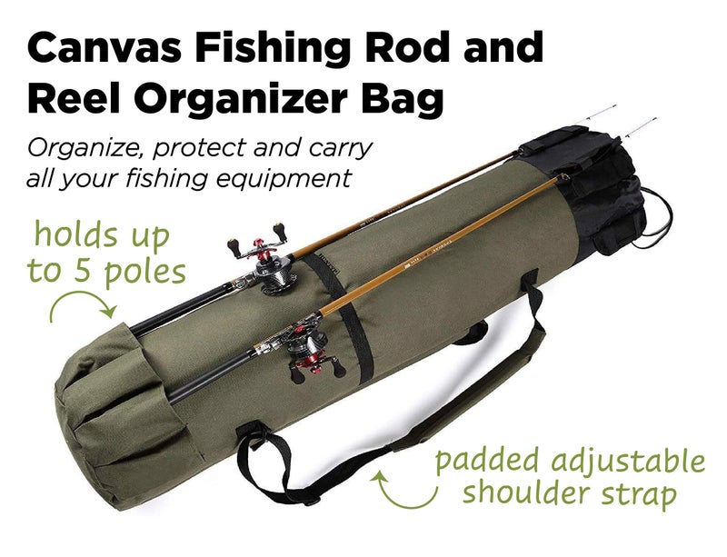 Etna Fishing Etna Fishing Rod Case Organizer, 48.5" x 13.5" - Image 2