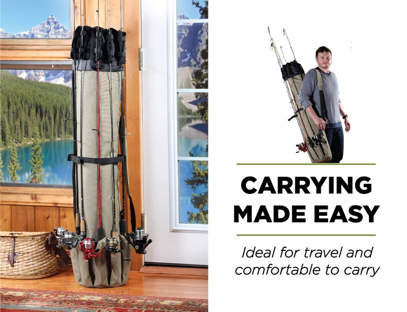 Etna Fishing Etna Fishing Rod Case Organizer, 48.5" x 13.5" - Image 3