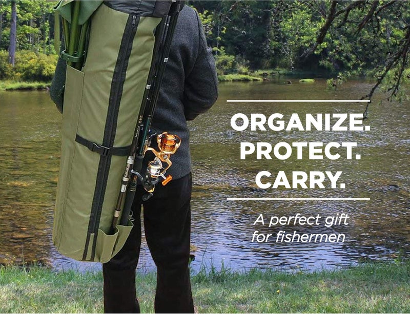 Etna Fishing Etna Fishing Rod Case Organizer, 48.5" x 13.5" - Image 4