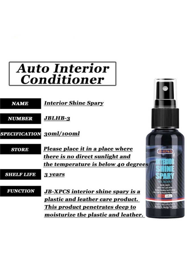 All-in-one interior cleaner and polish cleans and protects leather, plastic, vinyl, rubber, and glass, leaving a shiny, streak-free surface. Suitable for cars, trucks, SUVs, RVs, and more. - Image 5