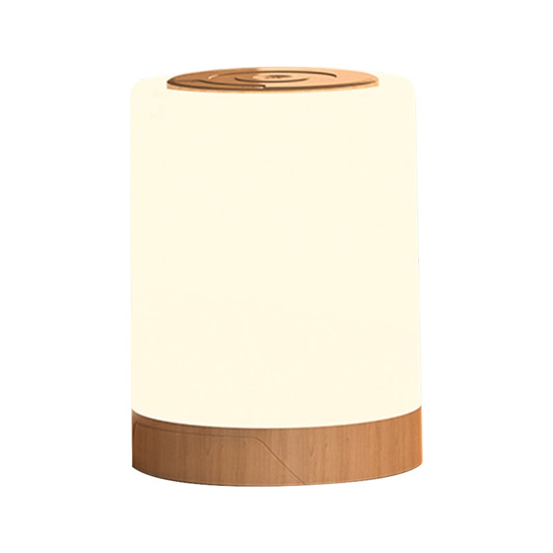 Bedside Table Lamp Touch Sensor Night Lights White & RGB Light Adjustable Timing Brightness Light Modes Table Lamp for Bedroom Breastfeeding Living Room Office - Image 1