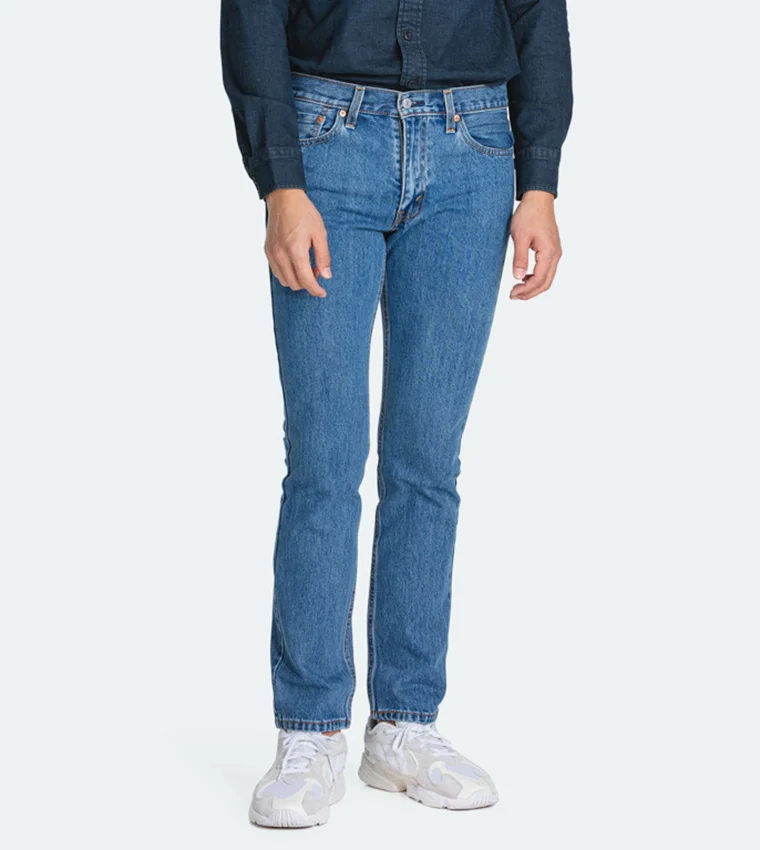 Levi's 511 Blue Slim Fit Mid Rise Jeans