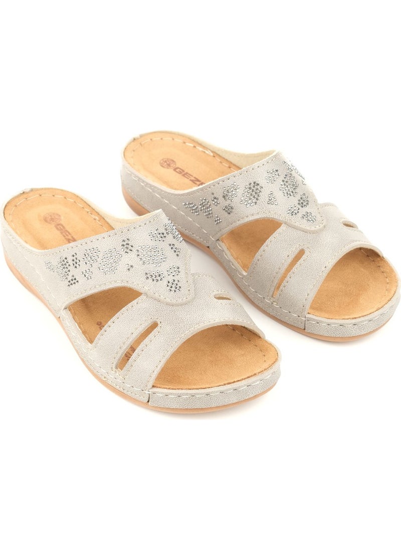 Gezer - Summer Women's Faux Leather Collection Slippers - Image 1