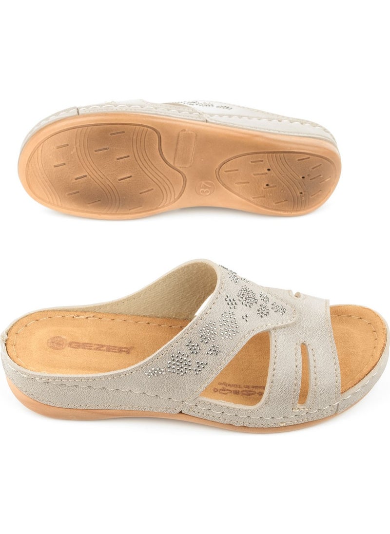 Gezer - Summer Women's Faux Leather Collection Slippers - Image 1