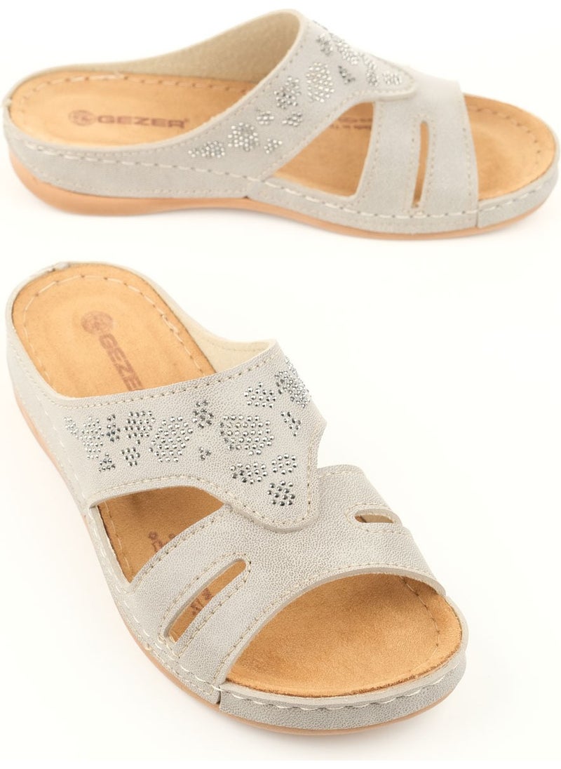 Gezer - Summer Women's Faux Leather Collection Slippers - Image 1