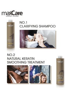Maxcare Maxcare Ultra Shine Hydrating Keratin Shampoo 500ml – Home Care for Smooth, Shiny & Frizz-Free Hair  - Image 3