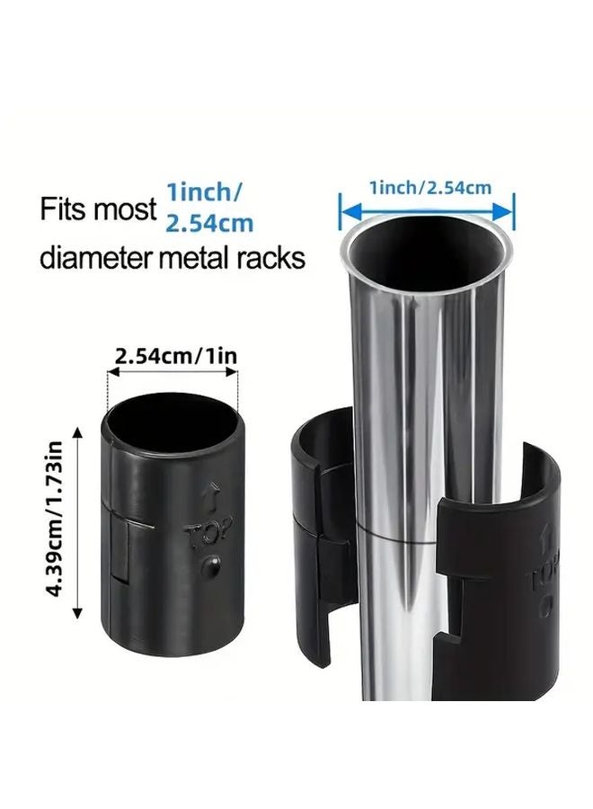 B 50 Pack 25 Pair Plastic Wire Shelving Shelf Lock Clips Replacement - Image 4