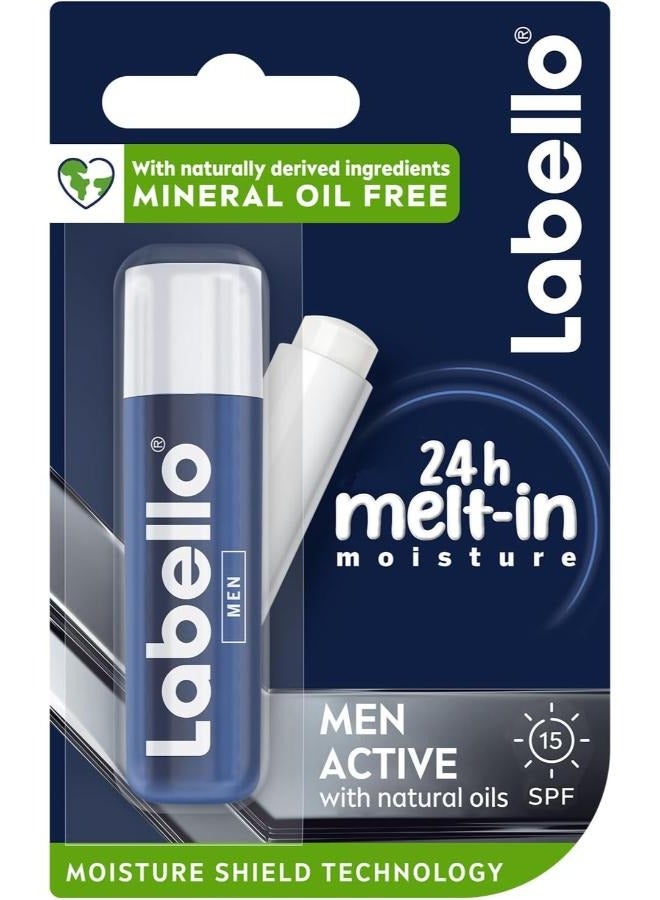 لابيلو مرطب الشفاه للعناية بالشفاه للرجال أكتيف 4.8 جم - Image 2