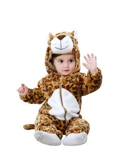 Y&D 1-Piece Children's Leopard Onesie Party Costume  - Image 1