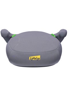 Jovikids Jovikids Yoho I-Size Booster Seat (Group 2/3, 6-12 Years), Portable Car Seats for Kids, Comfortable, Compact, Convenient for Everyday Use and travel, ECE R129, Grey  - Image 1