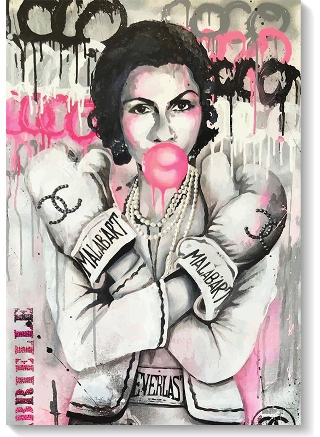 RYN Woman Wall Art Multicolour 40x60cm - Image 2