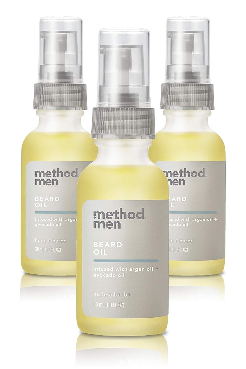 Method Men Beard Oil Sea  Surf 1 Ounce 3 pack
