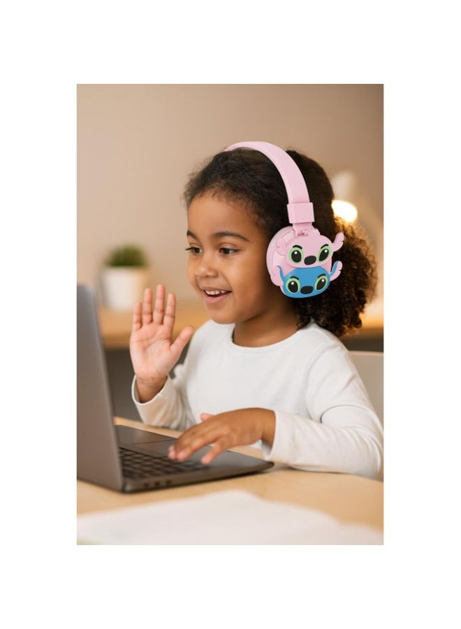 ستيتش سماعة رأس - AH-806S - أفضل هدية للأطفال (وردى) - Image 2