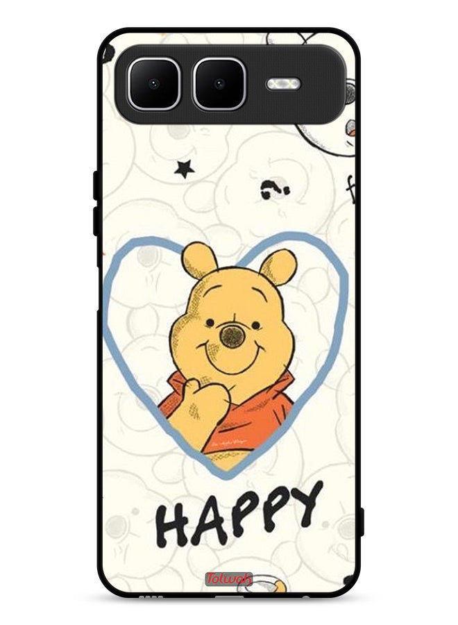 Tolwak Infinix Smart 10 Plus Protective Case Cover Pappy Bear