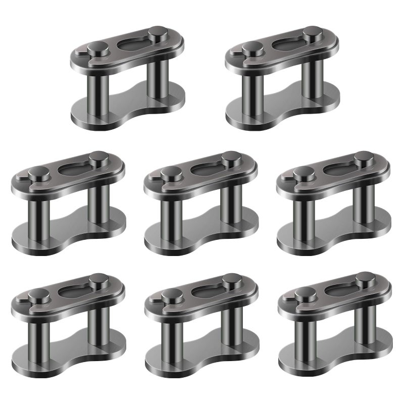 8pcs #520 Chain Master Link, Heavy Duty Master Link for Chain with O Ring Chain Connector Link for Motorcycle Dirt Bike Pitpro