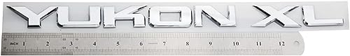Aimoll 1Pc Yukon XL Liftgate/Door Letter Nameplate Emblem SUV HD Badge Sport Replacement for Yukon (Chrome) - Image 2