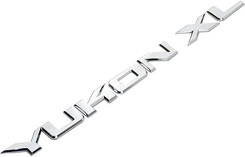 Aimoll 1Pc Yukon XL Liftgate/Door Letter Nameplate Emblem SUV HD Badge Sport Replacement for Yukon (Chrome) - Image 4
