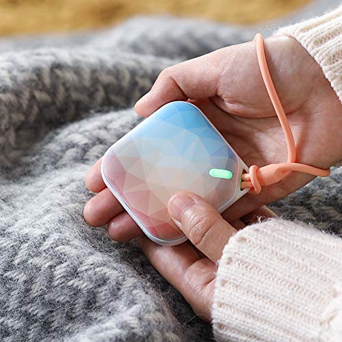 orastone Orastone Hand Warmer Rechargeable Portable Electric Hand Warmer, Fast Warming Up, Double-Sided Warming, Reusable (Flower)  - Image 3