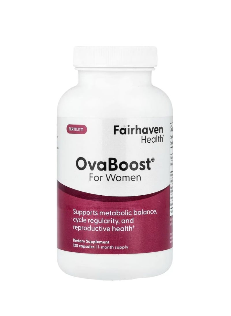 fairhaven health OvaBoost For Women 120 Capsules - Image 1