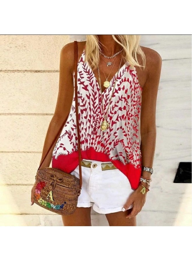 Spring And Summer New European And American Women's Clothing Commuting Camisole Printed Multi-color - Image 2