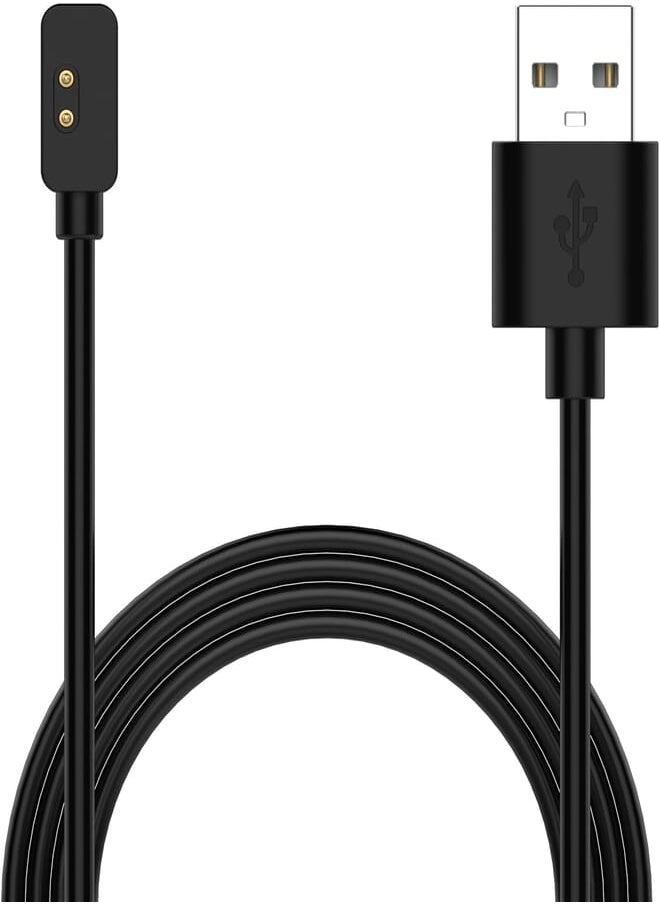 AWADUO - AWADUO Compatible with Redmi Watch 3 Replacement USB Charging Stand Cable, USB Magnetic Charger Charging Cables SmartWatch Accessories(1m/3.3ft) - Image 1