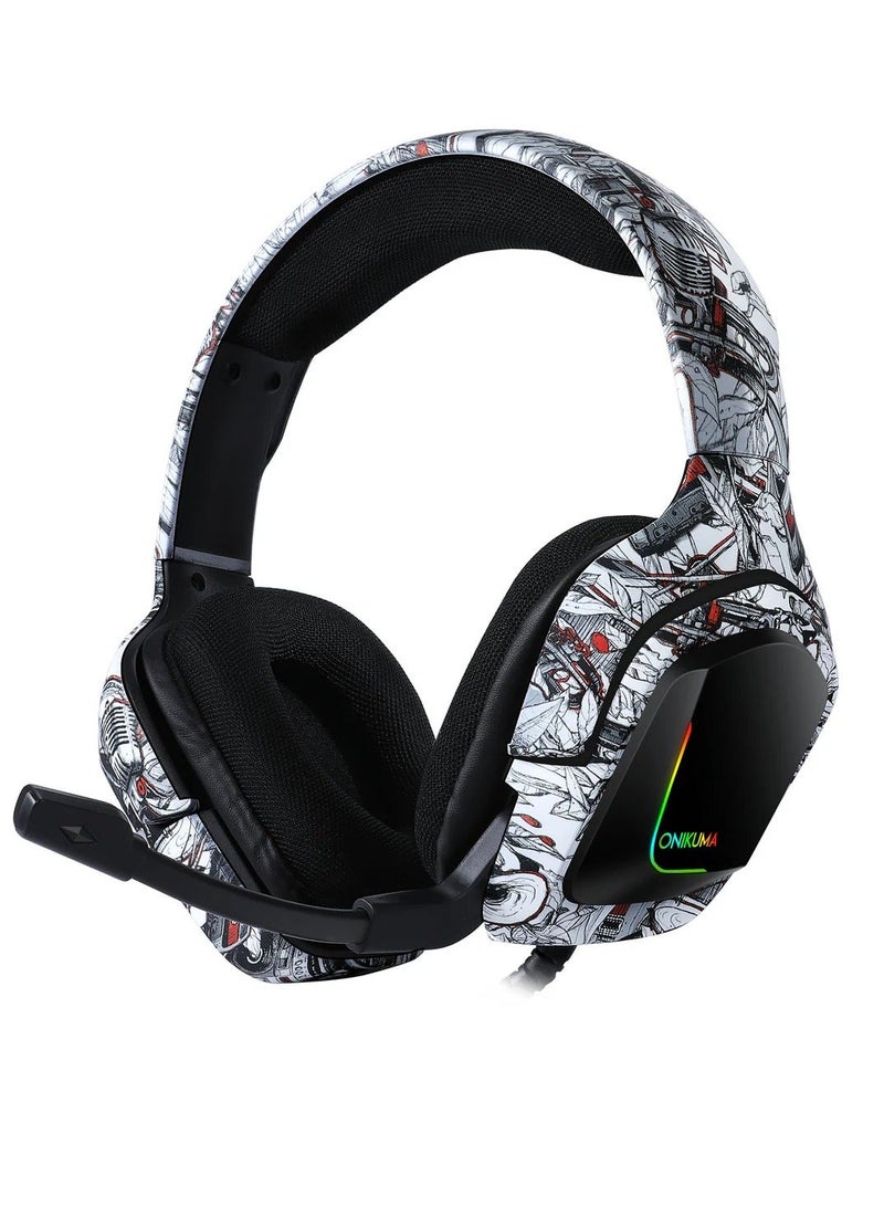 Onikuma K20 Gaming Wired Headset With Microphone - Image 3