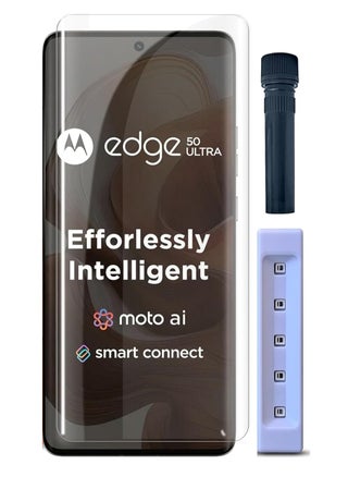 UV Liquid Glue Full Coverage Tempered Glass Screen Protector For Motorola Edge 50 Ultra - Clear - pzsku/ZBBD3532FB67CD6B396B9Z/45/_/1725075776/ab0e0bbb-7dc7-4fe1-8b49-e90f54968cf1