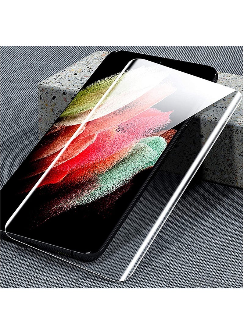 Generic - UV Liquid Glue Full Coverage Tempered Glass Screen Protector For Motorola Edge 50 Ultra - Clear - Image 1