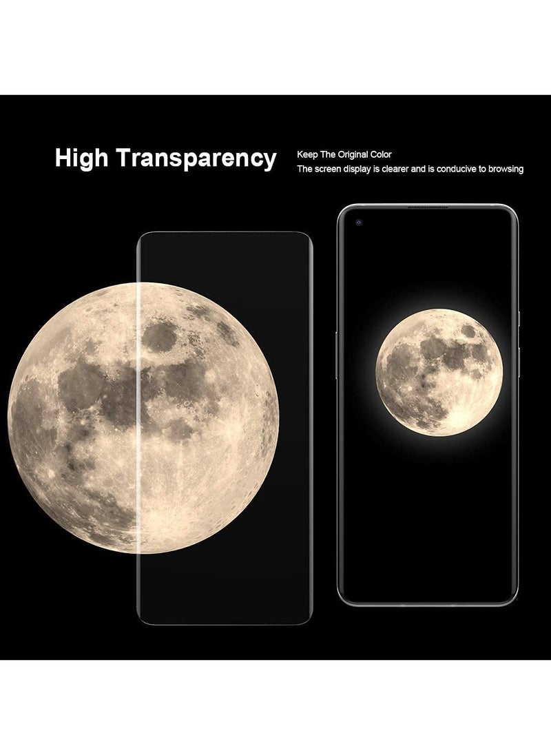 Generic - UV Liquid Glue Full Coverage Tempered Glass Screen Protector For Motorola Edge 50 Ultra - Clear - Image 1