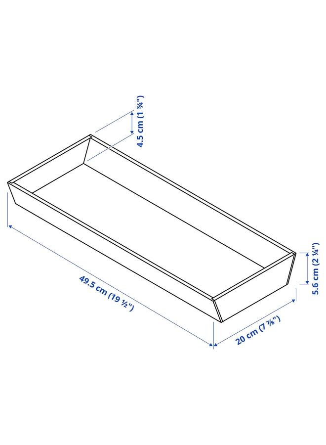 زبون صينية أدوات المائدة، من الخيزران الخفيف، 20×50 سم - Image 4