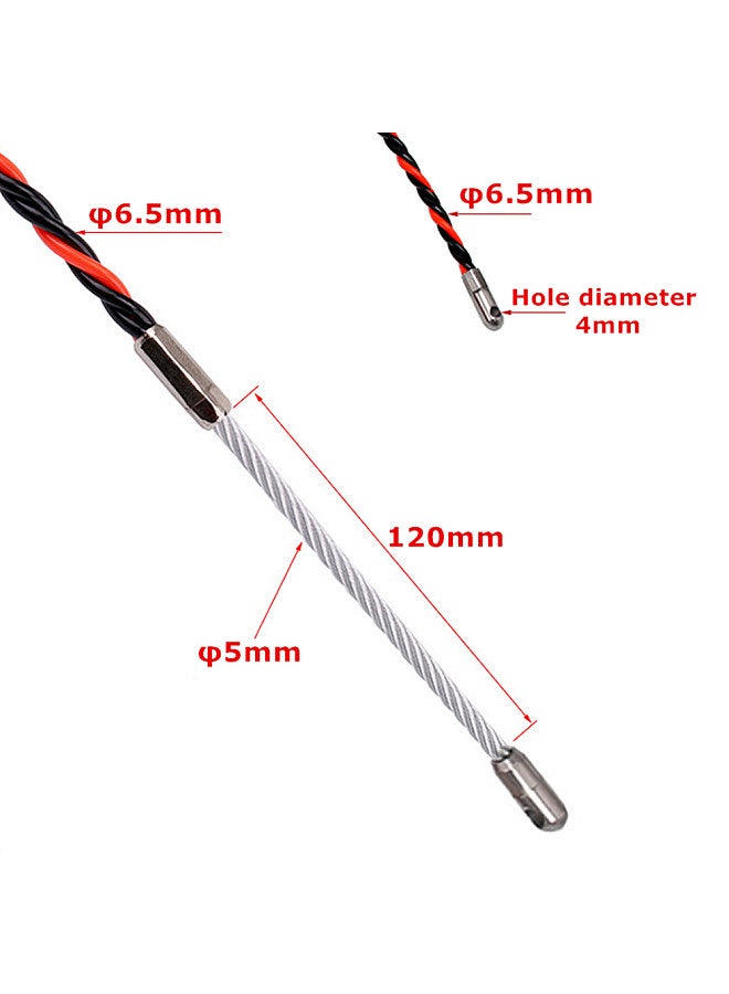 Fish Tape Electrical Wire Threader 15M Electrician Threading Device Wire Cable Running Puller Lead Construction Tools  - Image 3