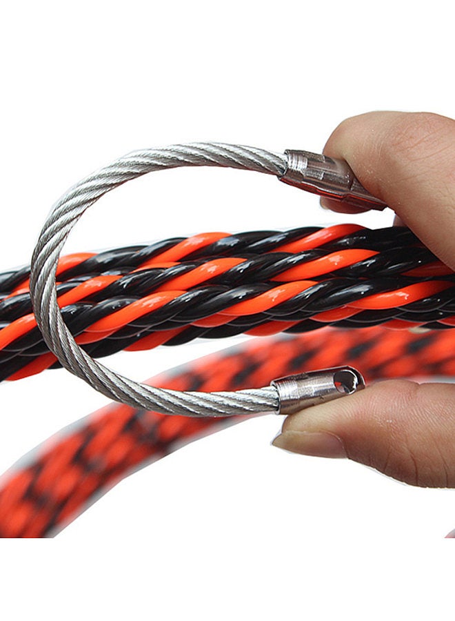 Fish Tape Electrical Wire Threader 15M Electrician Threading Device Wire Cable Running Puller Lead Construction Tools  - Image 2