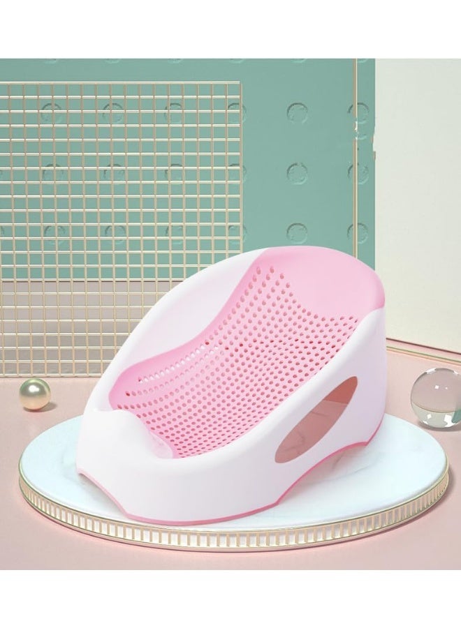 Silicone bath seat for babies and toddlers, multi-colored - Image 1
