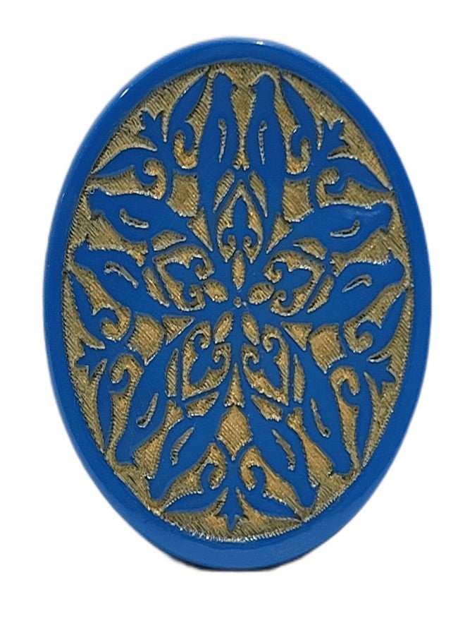 NHD Professional Carrom Striker PROAN788 - Made of Original Pool Ball (Blue), 4.1 x 4.1 x 0.9 cm - Image 1