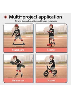 Eoptify Kids Helmet 7-in-1 Set, Adjustable for 3-8 Years Old, with Knee, Elbow, and Wrist Guards for Toddler Safety. Suitable for Cycling, Skateboarding, Roller Skating, Scooter, and Bicycle  - Image 4