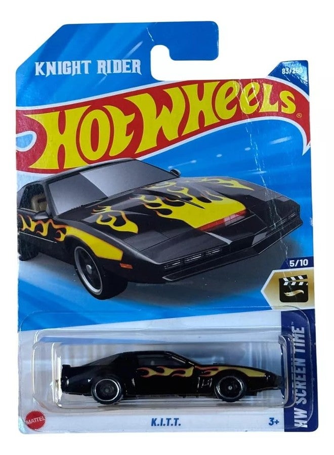 Hot Wheels K.I.T.T. HW Screen Time Ages 3 and Up 96/250 (Black)
