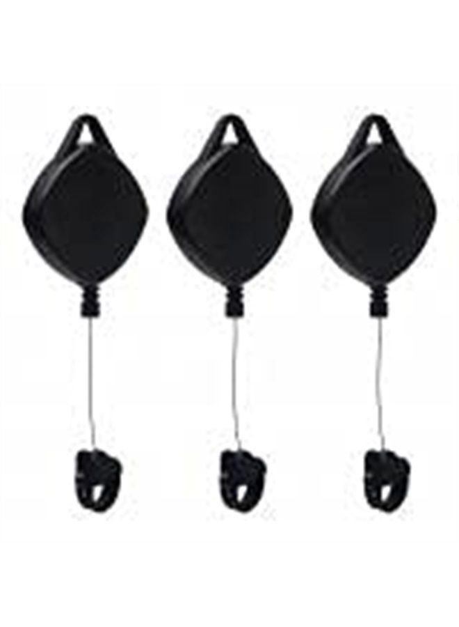 Calidaka VR Cable Management 3Packs Retractable Ceiling Pulley System Compatible with Oculu-s Rift S/Ps Vr/Viv E for Oculu-s Ques-t 2 VR Accessories with 360° Rotations Noise-Free - Image 1