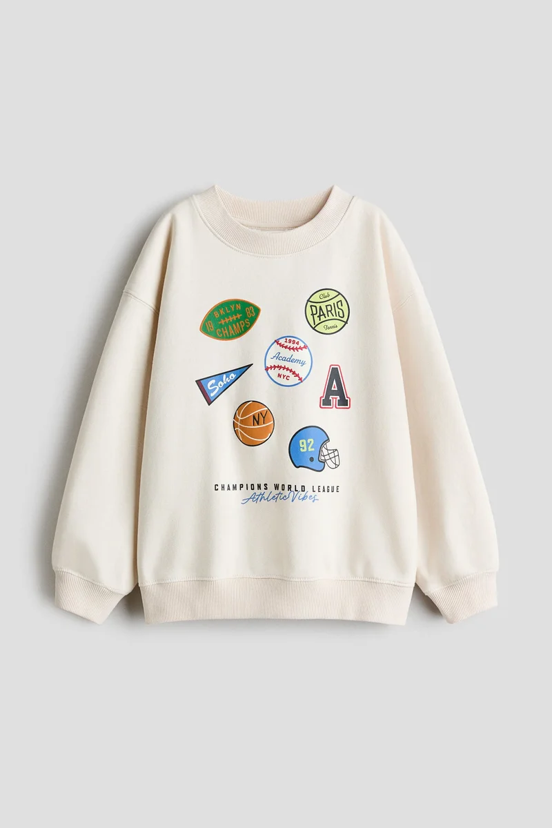 H&M Printed sweatshirt
