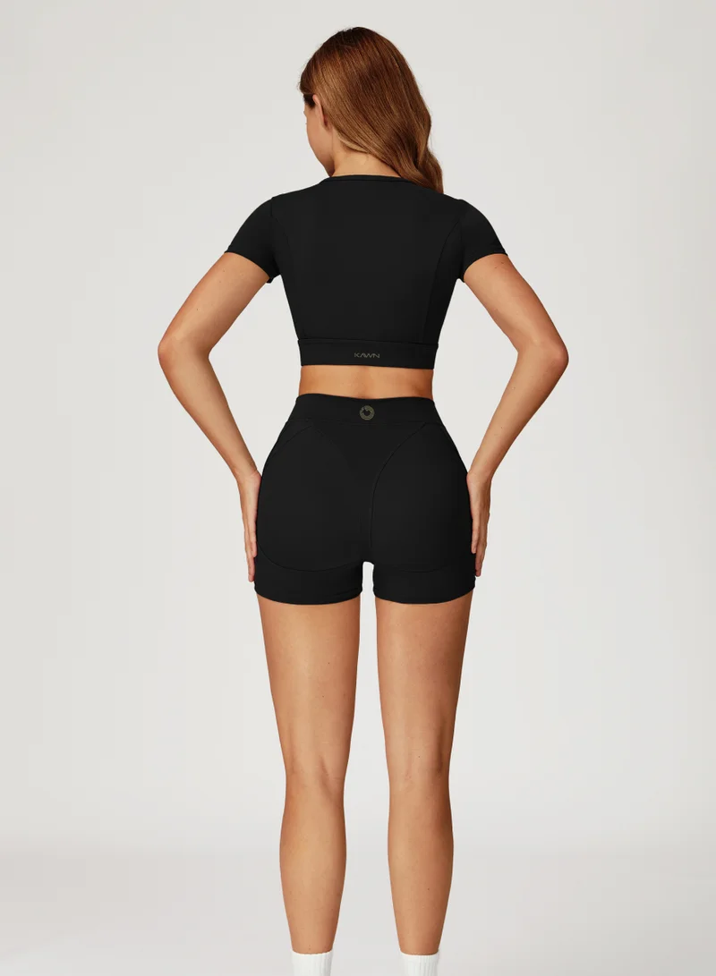 KAWN.YOGA High Waist Contour Shorts