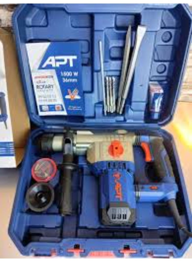 Apt 1500W Metal Hammer Drill Kit APT - Image 2