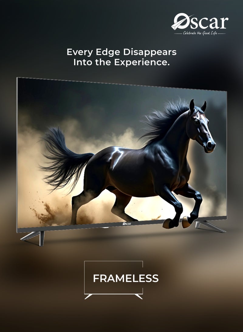 أوسكار تلفزيون أوسكار الذكي QLED بدقة 4K UHD مقاس 50 بوصة | تصميم بدون إطار | نظام تشغيل webOS الذكي | جهاز تحكم عن بعد سحري | دقة فائقة الوضوح 2160p | واي فاي وبلوتوث مدمجان | HDR | نتفليكس، يوتيوب، برايم فيديو | منفذ HDMI ومنفذ USB - OS50QLEDW - Image 3