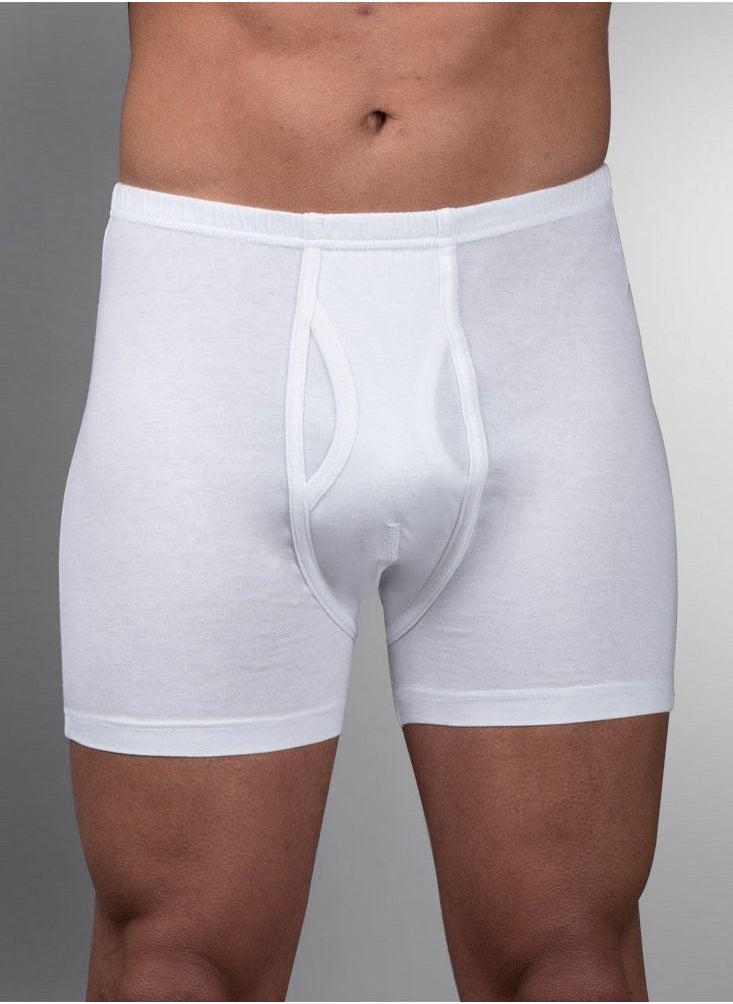 Jet Jet Underwear For Men Basic Short-White  - Image 1