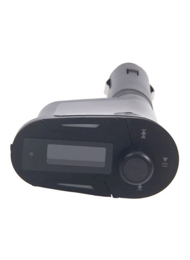 NIBEMINENT Wireless USB FM Transmitter With MMC LCD Remote Black - Image 4