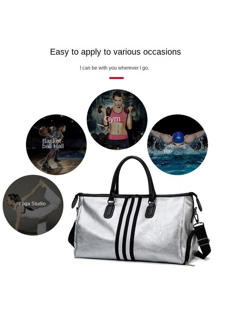 Yoga Fitness Bag With Independent Shoe Stand Hanging Bag Large Capacity Travel Bag Travel Luggage Boarding Bag