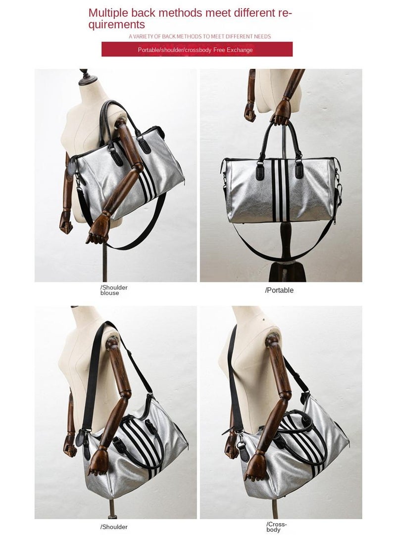Yoga Fitness Bag With Independent Shoe Stand Hanging Bag Large Capacity Travel Bag Travel Luggage Boarding Bag