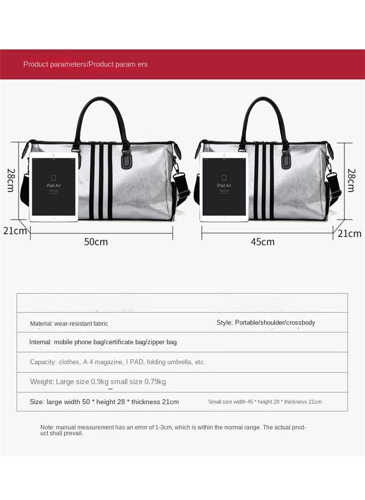 Yoga Fitness Bag With Independent Shoe Stand Hanging Bag Large Capacity Travel Bag Travel Luggage Boarding Bag
